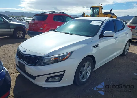 2015 Kia Optima Lx z USA, uszkodzony, nr VIN KNAGM4A74F5560425